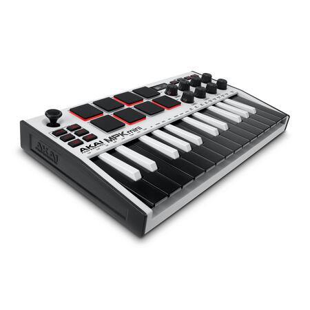 MIDI kontroller / Sampler - Akai Pro - MPK mini mk3 White