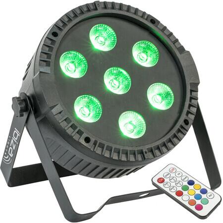 LED Par lámpák - Ibiza Light - Thin PAR 7X6 RGBW