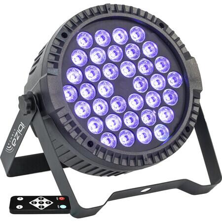 LED Par lámpák - Ibiza Light - ThinPAR 36x3 UV