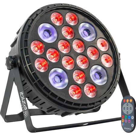 LED Par lámpák - Ibiza Light - BigPAR 16 RGBW4UV