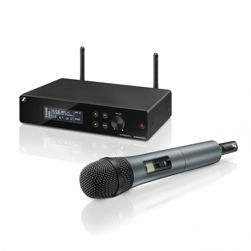 Sennheiser XSW 2-835 vezeték nélküli szett külső antennás vevővel és egy kézi adóval