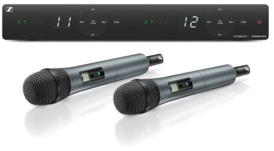 Sennheiser XSW 1-835 Dual kétcsatornás vezeték nélküli rendszer két kézi mikrofonnal