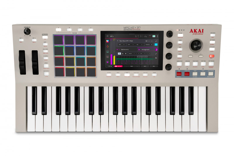 Akai MPC Key 37 GEN2 standalone munkaállomás 37 billentyűvel, 16 paddal és érintőkijelzővel