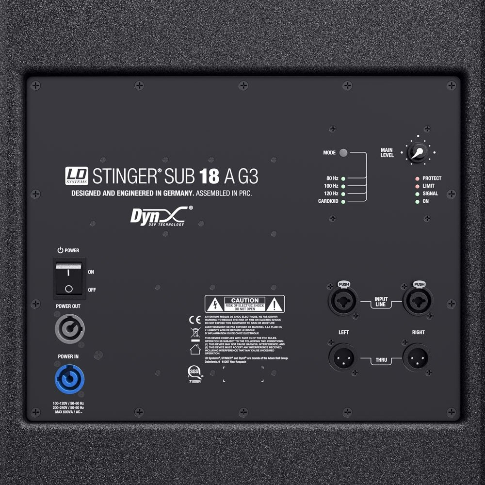 LD Systems - STINGER SUB 18 A G3 – 3. kép